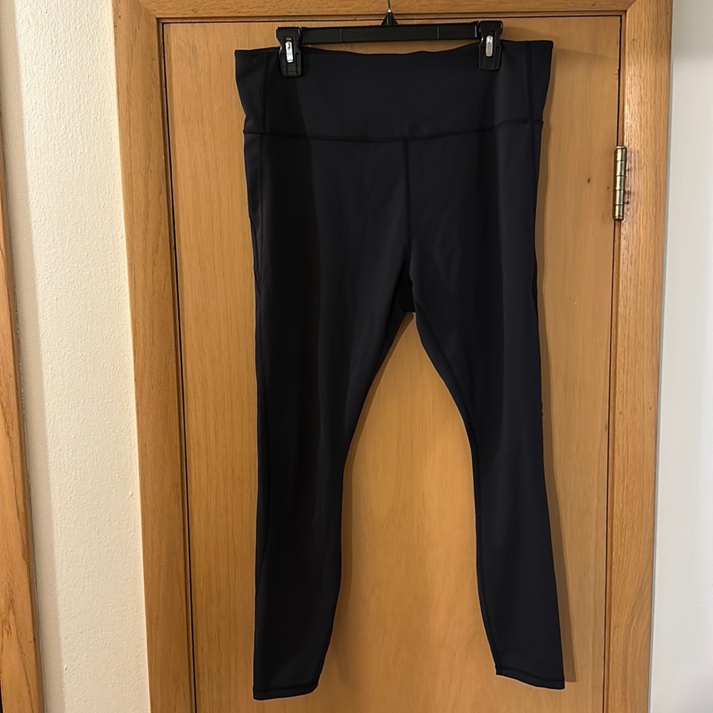 IVL Collective Women’s High Rise Activewear Athletic Leggings Black Size 14